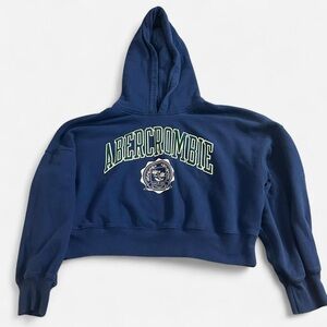 Abercrombie & Fitch Cropped Hoodie Lg